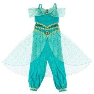 Disney Parks Girls Sparkle Costume Jasmine Aladdin